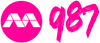 FM987 Radio Station Logo