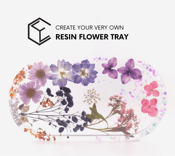 Flower Resin Coasters Workshop - Concrete Everything