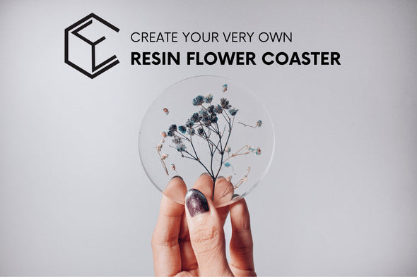 Flower Resin Coasters Workshop - Concrete Everything
