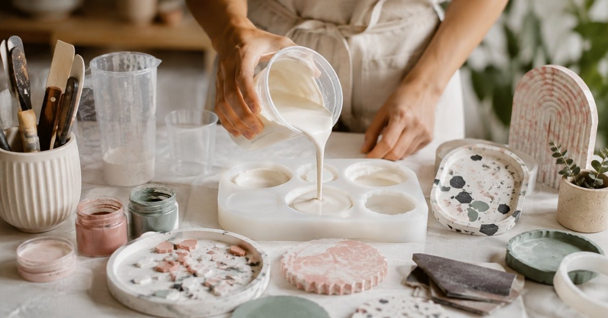 A Beginner’s Experience at a Jesmonite Casting Workshop - Concrete Everything