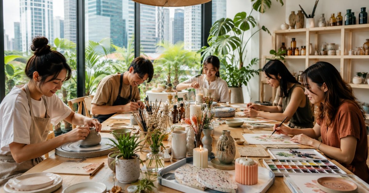 Best Weekend Craft Workshops to Try in Singapore - Concrete Everything