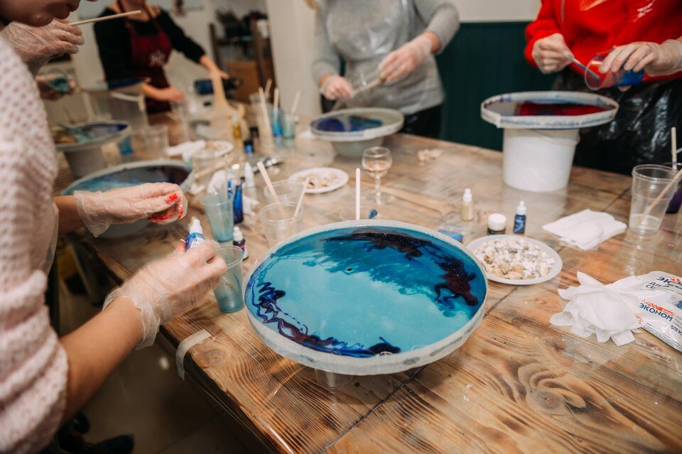 Create Your Colorful Coasters with Jesmonite Terrazzo Coaster Workshops - Concrete Everything