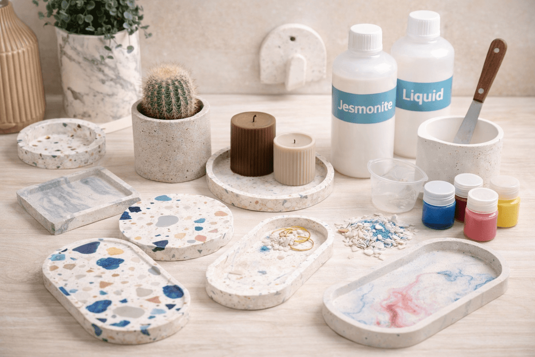 How Singapore Artists Are Using Jesmonite for Modern Home Styling - Concrete Everything