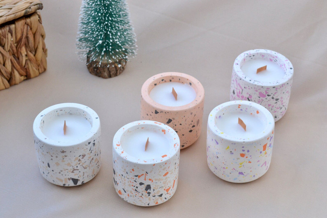 LIV Scented Candles: Where Jesmonite Craft Meets Aromatherapy - Concrete Everything
