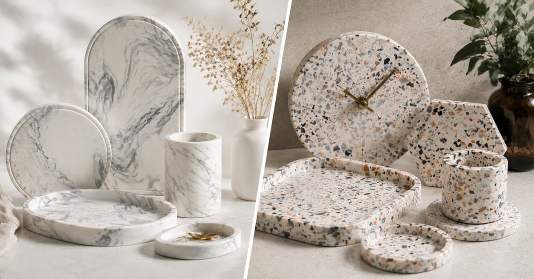 Marble vs Terrazzo Jesmonite: Which Design Should You Make? - Concrete Everything