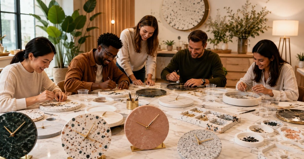Why Clock Making Is a Creative Corporate Workshop - Concrete Everything