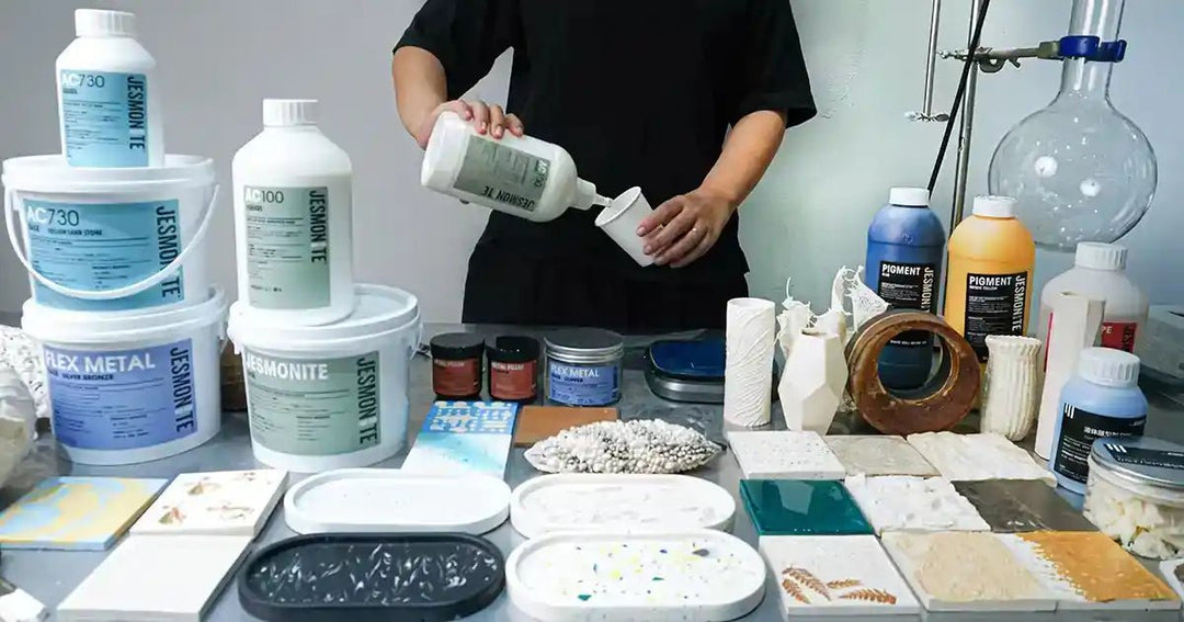 Why Jesmonite Is a Top Choice for Modern Crafters in Singapore - Concrete Everything