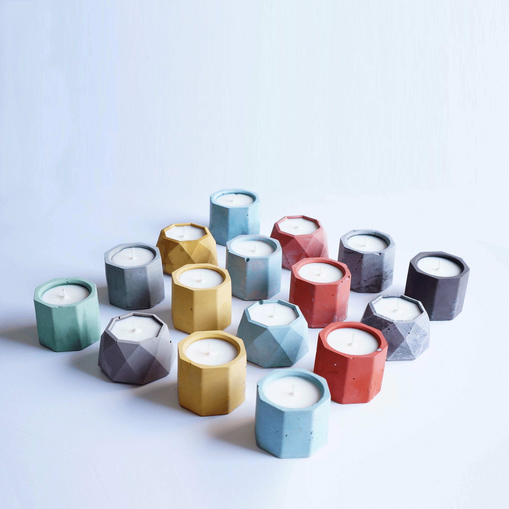 Jesmonite Candle Holder + Candle Making Concrete Everything