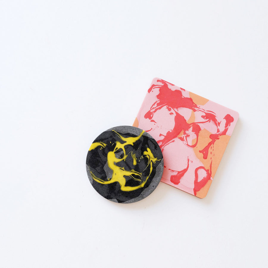 Jesmonite Marbled Coaster Dish Concrete Everything