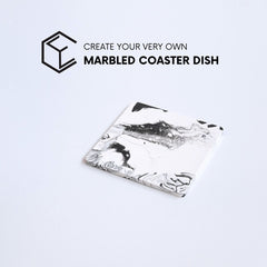 Jesmonite Marbled Coaster Dish Workshop - Concrete Everything